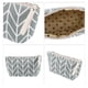 thumbnail image 3 of 1 Pc Bolsa Cosmética Pequeña y Duradera para Mujeres para Viajes, Vacaciones, Baño y Gimnasio, Lona Gris, 3 of 3