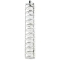 thumbnail image 4 of CWI Lighting Celina Contemporary Metal LED Chandelier in Chrome, 4 of 5