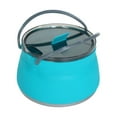 thumbnail image 1 of EGNMCR Camping et Randonnée Bouilloire de Camping Pliable Bouilloire de Camping Portable Pliable Bouilloire Extérieure Compressible Pot Pliant Bouilloire de Voyage Bouilloire de Camping, 1 of 2