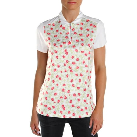 - PGA Tour Womens Liberty Golf Floral Print Polo