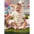 thumbnail image 6 of BemeyourBBs Baby Boys Girls First Birthday Romper Outfits One Years Old 1st Birthday Clothes Short Sleeve Cake Embroidery Bodysuit Playsuit Summer Clothing, 6 of 9