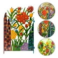 thumbnail image 2 of C, 30x19cm Courtyard Garden Wrought Iron Fence, 2 of 8