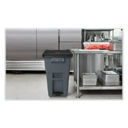 Rubbermaid Commercial Products 50 gal Brute Recycling Rollout Container