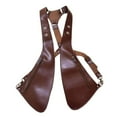 thumbnail image 3 of yuksok Hidden Underarm Shoulder Bag Bag for Running Costume Parties Cosplay Deep Brown, 3 of 9
