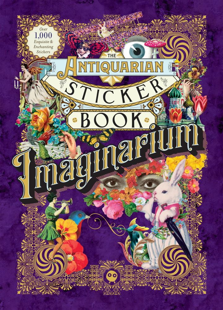The Antiquarian Sticker Book 他4冊セット The Antiquarian Sticker Book: Over 1,000 Exquisite Victorian