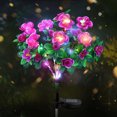 thumbnail image 3 of onlyliua ¡ ¡Ofertas Del Día Por Tiempo Limitado! Lámpara de Flores Artificiales de Azalea Linterna Solar de Flores Artificiales, 3 of 4