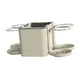 thumbnail image 4 of Caja de almacenamiento para reposabrazos de coche, organizador de consola central con 4 portavasos plegables Beige, 4 of 9