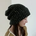 thumbnail image 3 of Womens Beanie Winter Warm Knit Hats Soft Stretch Knitted Skull Cap for Cold Weather, 3 of 8