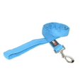 thumbnail image 2 of Dogline Comfort Microfiber Flat Leash for Dogs (W 1" L 4ft), Blue, 2 of 5