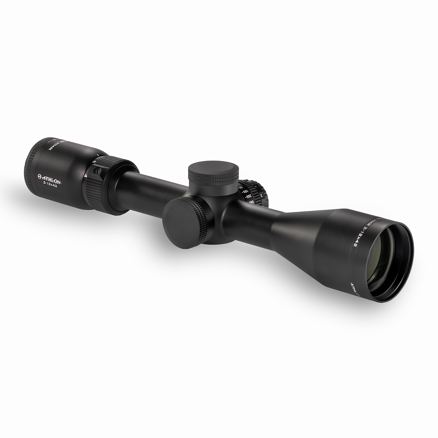 Athlon Optics Argos HMR Rifle Scope 2-12x 42mm Illuminated BDC 600A Reticle Matte Black