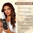 thumbnail image 6 of OUKEYA 2‑in‑1 Hair Dye Comb, Chestnut Brown One‑Step Herbal Hair Color for Gray Hair Coverage, 6.76 fl oz, 6 of 7