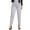 Gray 1, variant on iHPH7 Trousers Pants for Women Business Casual Pants for Women Straight Leg Pants Women High Waisted Trousers Women Slim Fit Pants for Women Slacks for Women Work Pants Women Bronze L
