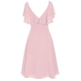 thumbnail image 3 of Robe de Cocktail Formelle pour Femmes, Demoiselle d'Honneur, Taille Haute, Fête, Bal, Gala, 3 of 5