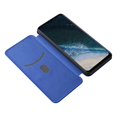 thumbnail image 4 of Compatible With Oukitel C25 Carbon Fiber Pattern Premium Flip Case With Card Holder Magnetic Closure, 4 of 5