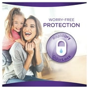 Always Discreet Incontinence Pads for Women, Heavy Absorbency, Long Length, 64 Count