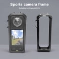 thumbnail image 2 of Visland Action Camera Frame Multi-purpose Extension Bottom 1/4 Screw Hole Anti-drop Camera Stand for Insta 360 X5, 2 of 7