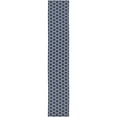 thumbnail image 2 of Nourison Twist Reversible 2'2" x 10' Navy Modern Rug, 2 of 8