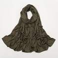 thumbnail image 1 of Hijab Musulman Tricoté Multicolore Simple Mode Décontractée pour Femmes, 1 of 3