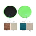 thumbnail image 3 of Uxcell Exercise Core Sliders, 175mm Dia. Glider Discs Dual Sided Usage for Full Body Workout, Green, 3 of 5