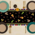 thumbnail image 5 of Linen Mexican Serape Cinco De Mayo Table Runner Cinco De Mayo Party Decorations Favors Decor Fiesta Themed 13.8x71 Inch, 5 of 6