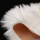 thumbnail image 4 of Alfombra Shaggy de piel de oveja Artificial Sunnimix Gris, 4 of 8
