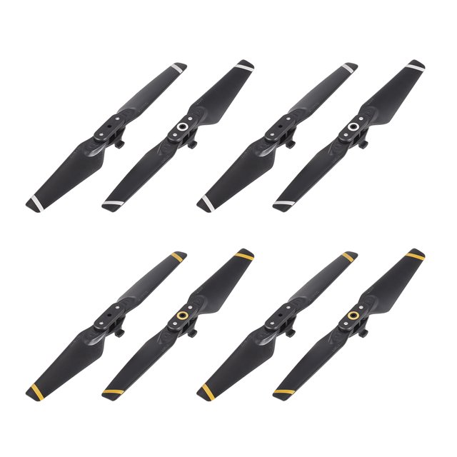 4 pares de hélices plegables de PVC para Dron FPV para DJI Spark RC