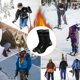 thumbnail image 4 of Calcetines de trekking impermeables y transpirables para acampar al aire libre Caza Pesca, 4 of 4