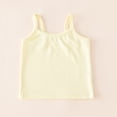 thumbnail image 6 of Gubotare Tank Tops for Girls Undershirt Girls Dance Tank Tops Sleeveless Racerback Athletic Shirts Dance Outfit for Ballet Gymnastics Size 8-9 (Light Yellow,8-9 Years), 6 of 7