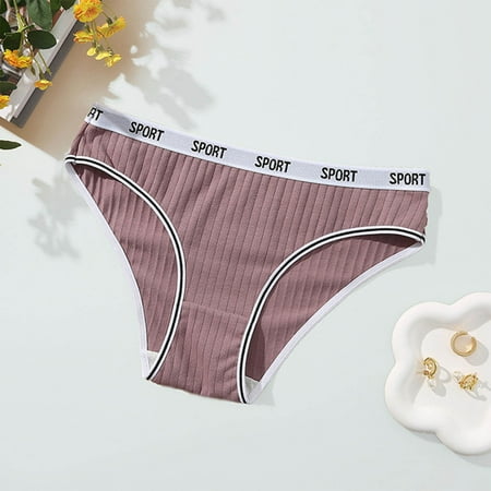 Womens Thongs Lace Cotton Panties Sport Underwear High Waisted No Show Panties Underpants Bikini High Waist Stretch Briefs Seamless Thong Shapewear Plus Size Full Coverage Soft Stretch Boxer Shorts