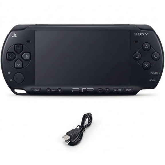Restored Sony Playstation PSP 1000, Black