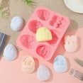 thumbnail image 4 of Easter Egg Mold Easter Egg Silicone Mold For Baking Egg Shaped Silicone Molds For Baking Easter Bunny Chocolate Silicone Mold For Cake, 4 of 6