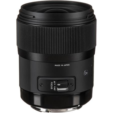 Sigma - 35mm f/1.4 DG HSM Art Standard Lens for Canon - Black