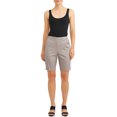 thumbnail image 2 of RealSize Women's Pull On 2-Pocket Stretch Shorts, 2 of 4
