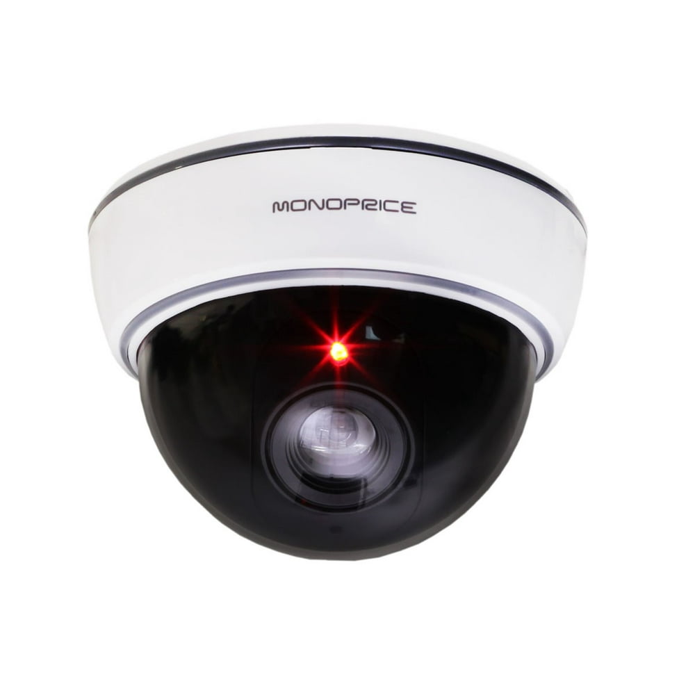 White Dummy Dome Camera