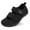 All Black, variant on Barerun Women's Adjustable Walking Shoes,Wide Diabetic Shoes