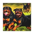 thumbnail image 1 of Watchful Rottweiler Guard - Canvas, 1 of 10