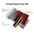 thumbnail image 3 of (2 pack) Cricut Smart Iron-On Vinyl Glitter (3 ft), 13" x 36", 3 of 9