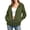 A2-Army Green Jackets for Women, variant on Plus Size Rain Jacket Women Lightweight Zip Up Cooling Waterproof Windbreaker Long Sleeve Outdoor Cycling Hiking Hoodie Raincoat with Pockets S-3XL
