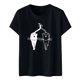 thumbnail image 1 of Blusa informal con estampado de manga corta y cuello redondo para mujer Pompotops  hfajkhk126051, 1 of 7