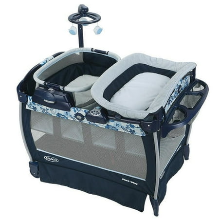 Graco Pack n Play Neaby Napper Playard with Rocker, Tessa