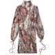 thumbnail image 1 of Vestido recto de cuello alto Free People para mujer multicolor mediano Cambio, 1 of 1