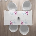 thumbnail image 3 of Ambesonne Guitar Place Mats Set of 4, Watercolor Music Making, Standard Size, Magenta Blue White, 3 of 4