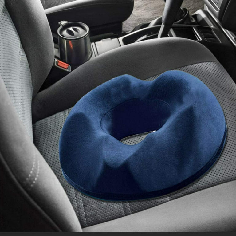 Seat Cushion Pad Memory Foam Coccyx Sciatica Hemorrhoids Pregnancy Back  Pain Car