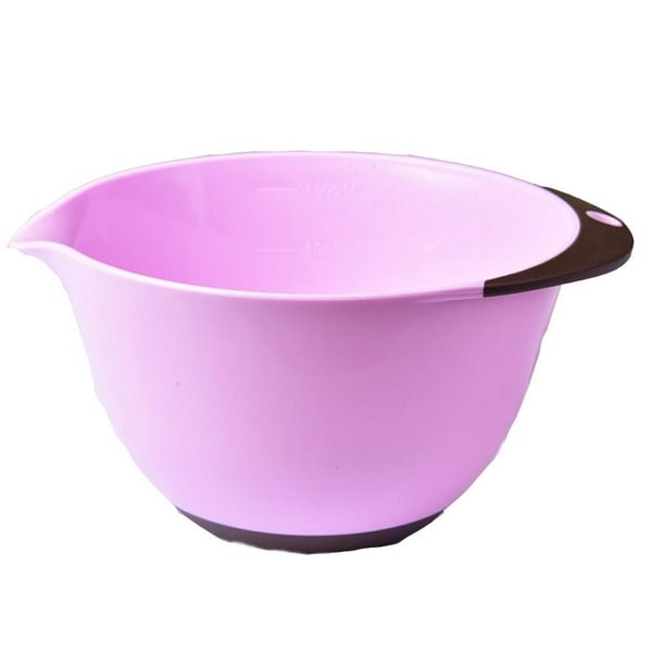Stackable Mixing Bowls with Handle Pour Nesting Kitchen Bowls with 28
