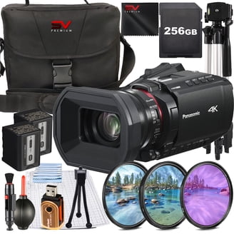 Panasonic, UHD 4K Camcorder, HC-VX3, 25.9MP 24x Optical Zoom