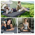 thumbnail image 2 of Memory Foam Camping Mattress Pad Portable Sleeping For Adult Waterproof Roll Up Floor Foldable Backpacking Travel Bed Hiking Guest, 2 of 7