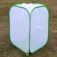 thumbnail image 5 of Collapsible Mesh Bird Cage for Song Bird, Seed Catcher White, Large Parakeet Cages, Pop-Up Design, 18 x 46 Inches -, 5 of 6