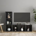 thumbnail image 5 of vidaXL TV Stands TV Unit Sideboard TV Unit Cupboard 2 Pcs Engineered Wood, 5 of 143