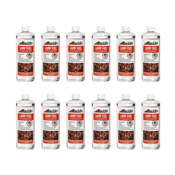 Aladdin Clear Lamp Oil Fuel Kerosene Alternative Clean Burning Odor