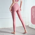 thumbnail image 2 of Pantalones de yoga de cintura alta para mujer, pantalones ajustados elásticos para deportes al aire libre, ropa de yoga estrictamente seleccionada de Europa y América, 2 of 5
